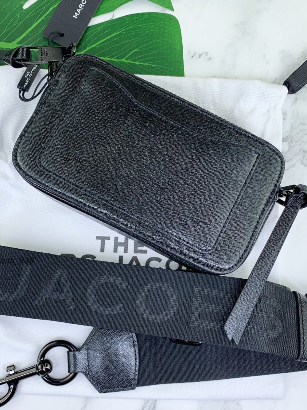 Marc Jacobs The Mixed Media Snapshot Crossbody Bag - Picture 7 of 8